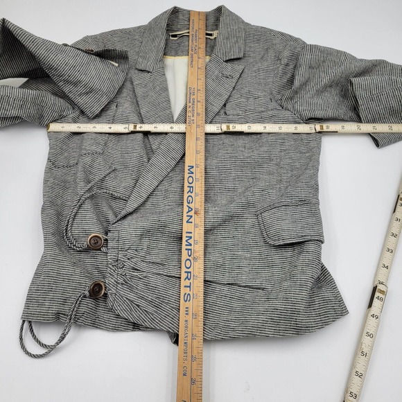 Anthropologie Daughters‎ Of The Liberation Women's Size S Small Linen Blazer - Picture 6 of 10